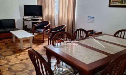 Apartamento com 2 dormitórios à venda, 118 m² por r$ 610.000,00 - gonzaga - santos/sp