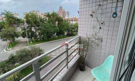 Apartamento com 2 dormitórios à venda, 73 m² por R$ 511.000,00 - Aparecida - Santos/SP