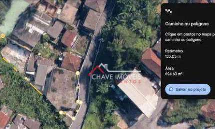 Terreno à venda, 700 m² por R$ 1.500.000,00 - José Menino - Santos/SP