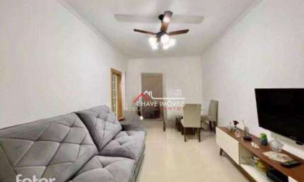 Apartamento à venda, 90 m² por R$ 450.000,00 - Aparecida - Santos/SP