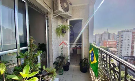 Apartamento com 3 dormitórios à venda, 139 m² por R$ 800.000,00 - Marapé - Santos/SP