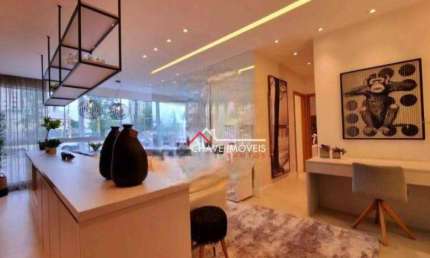 Apartamento com 2 dormitórios à venda, 72 m² por R$ 826.311,18 - Encruzilhada - Santos/SP