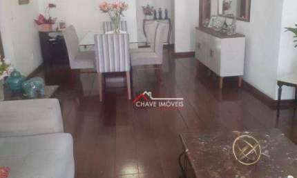 Apartamento com 3 dormitórios à venda, 180 m² por R$ 900.000,00 - Ponta da Praia - Santos/SP