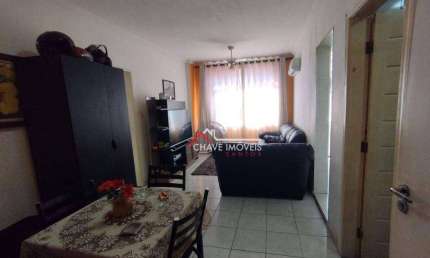 Apartamento com 1 dormitório à venda, 45 m² por R$ 330.000,00 - Embaré - Santos/SP