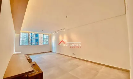 Apartamento com 3 dormitórios à venda, 127 m² por R$ 1.350.000,00 - Gonzaga - Santos/SP