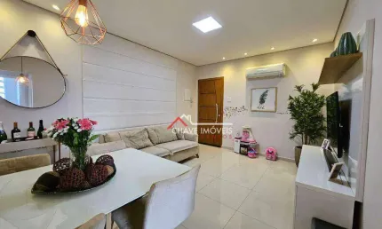 Apartamento com 2 dormitórios à venda, 77 m² por R$ 475.000,00 - Embaré - Santos/SP