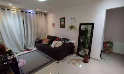 Apartamento com 2 dormitórios à venda, 87 m² por R$ 460.000,00 - Campo Grande - Santos/SP