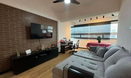 Apartamento com 2 quartos à venda na Rua João Guerra, Macuco, Santos