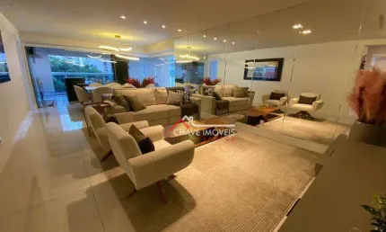Apartamento Garden com 4 dormitórios à venda, 300 m² por R$ 3.800.000,00 - Boqueirão - Santos/SP
