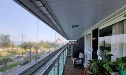 Apartamento com 3 dormitórios à venda, 134 m² por R$ 850.000,00 - Embaré - Santos/SP