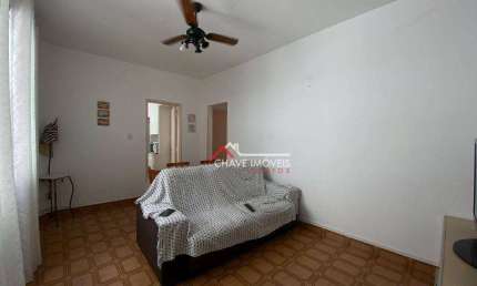 Apartamento com 2 dormitórios à venda, 66 m² por R$ 374.000,00 - Boqueirão - Santos/SP
