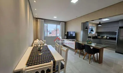 Apartamento com 2 dormitórios, 69 m² - venda por R$ 570.000,00 ou aluguel por R$ 4.190,01/mês - Aparecida - Santos/SP