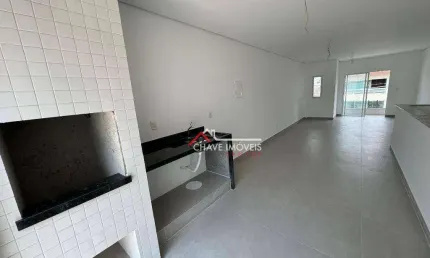 Casa nova com 3 dormitórios, 2 suítes à venda, 171 m² por R$ 1.900.000 - Aparecida - Santos/SP
