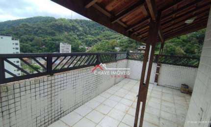 Cobertura à venda, 108 m² por R$ 580.000,00 - José Menino - Santos/SP