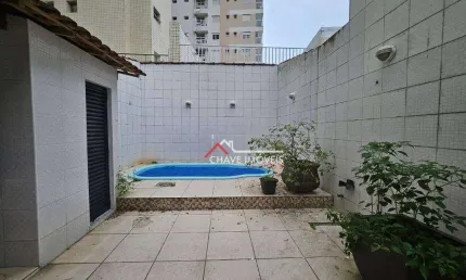 Sobrado com 3 dormitórios à venda, 205 m² por R$ 2.500.000,00 - Embaré - Santos/SP
