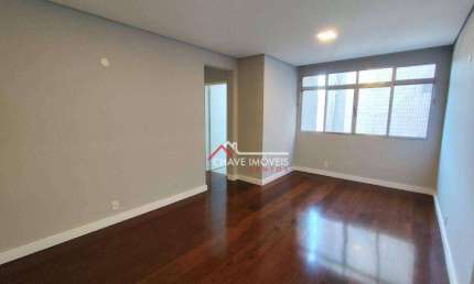 APARTAMENTO REFORMADO, 2 DORMITÓRIOS, DEPENDÊNCIA DE SERVIÇO COMPLETA, 1 VAGA DEMARCADA, NO CAMPO GRANDE - SANTOS/SP