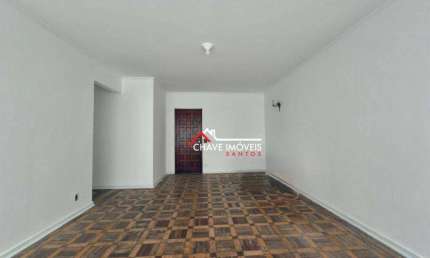 Apartamento com 3 dormitórios à venda, 99 m² por R$ 670.000,00 - Embaré - Santos/SP