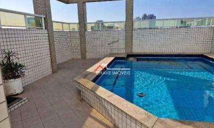 Apartamento com 3 dormitórios à venda, 123 m² por R$ 1.120.000,00 - Pompéia - Santos/SP