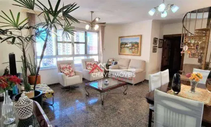 Cobertura com 3 dormitórios à venda, 258 m² por R$ 1.699.000,00 - Gonzaga - Santos/SP