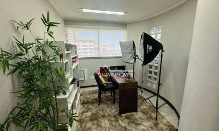 Sala à venda, 109 m² por R$ 350.000,00 - Marapé - Santos/SP