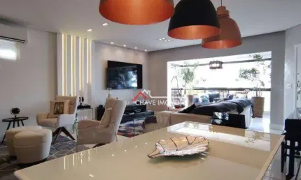 Apartamento com 3 dormitórios à venda, 170 m² por r$ 2.360.000,00 - gonzaga - santos/sp