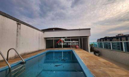 Cobertura com 3 dormitórios à venda, 185 m² por R$ 1.596.000,00 - Ponta da Praia - Santos/SP