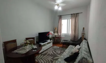 Apartamento à venda, 50 m² por r$ 375.000,00 - josé menino - santos/sp