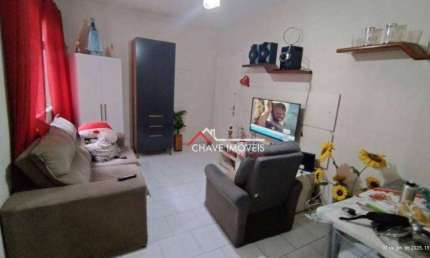 Apartamento com 2 dormitórios à venda, 50 m² por r$ 250.000,00 - josé menino - santos/sp