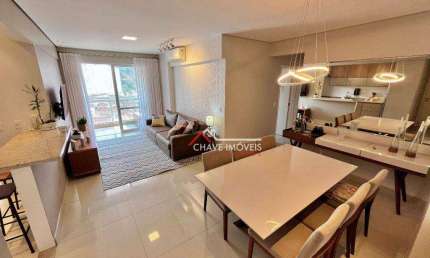 Apartamento com 2 dormitórios à venda, 85 m² por R$ 929.000,00 - Marapé - Santos/SP