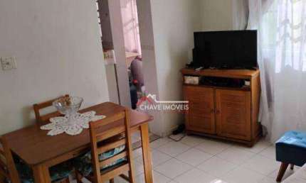 Apartamento com 2 dormitórios à venda, 75 m² por R$ 350.000,00 - Marapé - Santos/SP