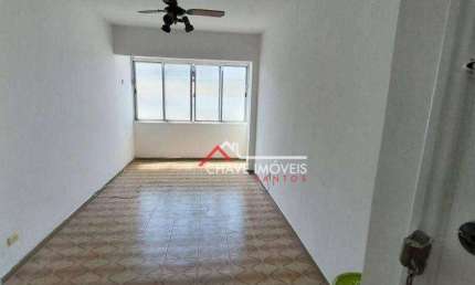 Apartamento com 1 dormitório à venda, 50 m² por R$ 340.000,00 - Embaré - Santos/SP