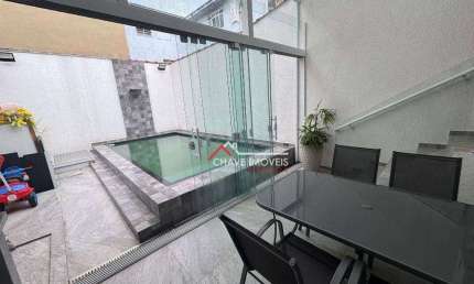 Casa com 3 dormitórios à venda, 145 m² por R$ 1.800.000,00 - Vila Belmiro - Santos/SP