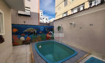 Sobrado com 3 dormitórios à venda, 190 m² por R$ 1.850.000,00 - Aparecida - Santos/SP