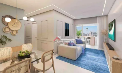 Apartamento à venda, 126 m² por r$ 2.300.000,00 - gonzaga - santos/sp
