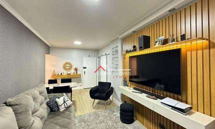 Apartamento com 2 dormitórios à venda, 89 m² por R$ 530.000,00 - Campo Grande - Santos/SP