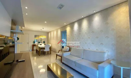 Apartamento à venda, 85 m² por r$ 883.000,00 - boqueirão - santos/sp