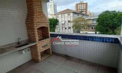 Village com 3 dormitórios à venda, 156 m² por R$ 950.000,00 - Ponta da Praia - Santos/SP