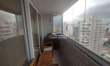 Apartamento duplex com 3 dormitórios à venda, 160 m² por r$ 990.000,00 - boqueirão - santos/sp
