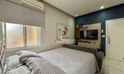 Kitnet à venda, 29 m² por R$ 330.000 - Gonzaga - Santos/SP