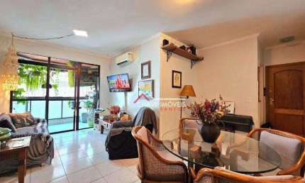 Apartamento com 2 dormitórios à venda, 100 m² por R$ 830.000,00 - Aparecida - Santos/SP