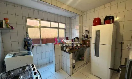 APARTAMENTO À VENDA, 87m², 2 DORMITÓRIOS, 1 BANHEIRO, BAIRRO MACUCO - SANTOS/SP