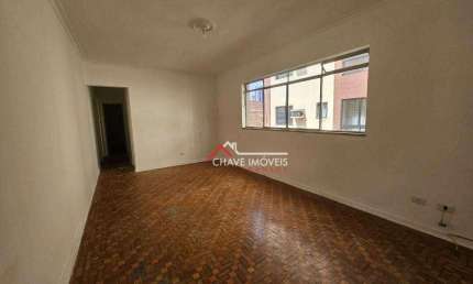 Apartamento com 3 dormitórios à venda, 153 m² por R$ 595.000,00 - Embaré - Santos/SP