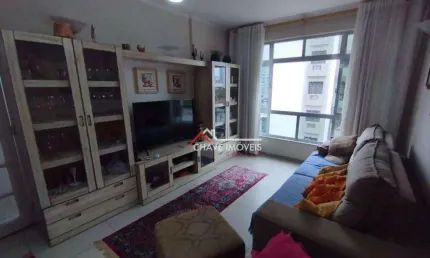 Apartamento com 3 dormitórios à venda, 130 m² por r$ 650.000,00 - ponta da praia - santos/sp