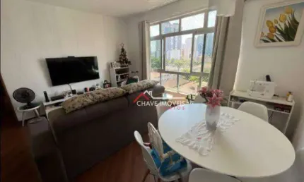 Apartamento com 2 dormitórios à venda, 100 m² por R$ 540.000,00 - Ponta da Praia - Santos/SP