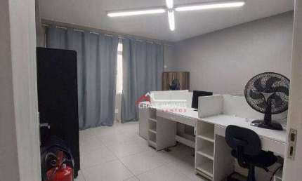Sala comercial com 1 sala para alugar na Praça Visconde de Mauá, Centro, Santos
