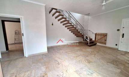 Sobrado com 5 dormitórios para alugar, 261 m² por R$ 18.000,00/mês - Ponta da Praia - Santos/SP