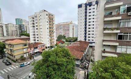Apartamento à venda, 104 m² por R$ 880.000,00 - Boqueirão - Santos/SP