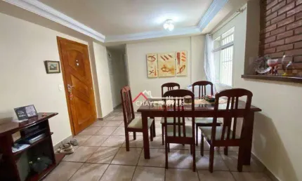 Apartamento com 2 dormitórios à venda, 56 m² por R$ 488.000,00 - Pompéia - Santos/SP