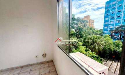 Apartamento com 3 dormitórios à venda, 75 m² por R$ 390.000,00 - Encruzilhada - Santos/SP
