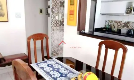 Apartamento à venda, 90 m² por R$ 532.000,00 - Boqueirão - Santos/SP